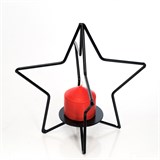 Подсвечник в стиле лофт Звезда - фото 237970