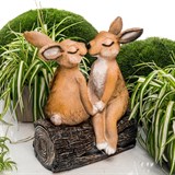 Фигура Зайцы на дереве U09080 - фото 238168