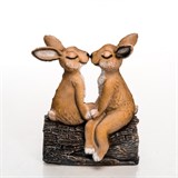 Фигура Зайцы на дереве U09080 - фото 238175