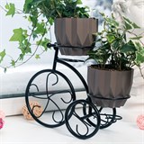 Подставка для цветов на подоконник Велосипед 41-041 - фото 238269