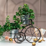 Подставка для цветов на подоконник Велосипед 41-041 - фото 238275