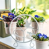 Подставка для двух цветов на подоконник 41-002 - фото 238304