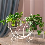 Подставка для двух цветов на подоконник 41-002 - фото 238305