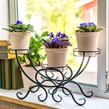 Подставка для трёх цветов на подоконник 41-943 - фото 238314