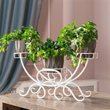 Подставка для трёх цветов на подоконник 41-943 - фото 238318