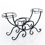 Подставка для трёх цветов на подоконник 41-943 - фото 238332