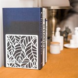 Ограничитель для книг на полке металл - фото 238359