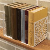 Ограничитель для книг на полке металл - фото 238361