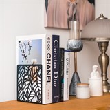 Ограничитель для книг на полке металл - фото 238367