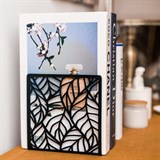 Ограничитель для книг на полке металл - фото 238368