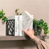 Ограничитель для книг на полке металлический 705-002 - фото 238386