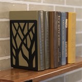 Ограничитель для книг на полке металлический 705-002 - фото 238387