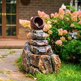 Фонтан садовый Каменный грот U09165 стеклопластик, высота 67 см - фото 238434 Фонтан садовый Каменный грот U09165 стеклопластик, высота 67 см - фото 238434