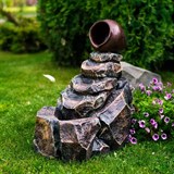 Фонтан садовый Каменный грот U09165 стеклопластик, высота 67 см - фото 238436 Фонтан садовый Каменный грот U09165 стеклопластик, высота 67 см - фото 238436