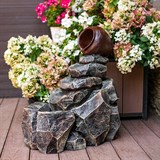 Фонтан садовый Каменный грот U09165 стеклопластик, высота 67 см - фото 238448 Фонтан садовый Каменный грот U09165 стеклопластик, высота 67 см - фото 238448