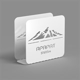 Салфетница кухонная металлическая 703-001 - фото 238522