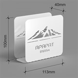 Салфетница кухонная металлическая 703-001 - фото 238523