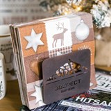 Салфетница из металла  703-004 - фото 238566