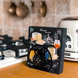 Салфетница кухонная металлическая Сова - фото 238590