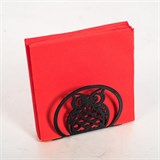 Салфетница кухонная металлическая Сова - фото 238591