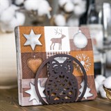 Салфетница кухонная металлическая Сова - фото 238600