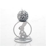 Подсвечник Заяц кованый - фото 238769