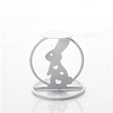 Подсвечник Заяц кованый - фото 238770