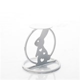 Подсвечник Заяц кованый - фото 238771