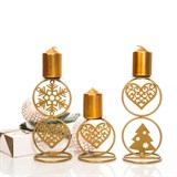 Подсвечник Золотое сердце на одну свечу - фото 238835 Подсвечник Золотое сердце на одну свечу - фото 238835