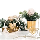 Подставка для цветов на подоконник Велосипед 950-040 металл - фото 238868