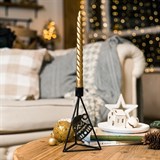 Подсвечник Шапка на одну свечу из металла настольный - фото 238894