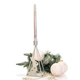 Подсвечник Зайка на одну свечу из металла - фото 238950