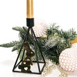 Подсвечник интерьерный Заяц из металла - фото 238954