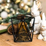 Подсвечник Елочка новогодний из металла на одну свечу - фото 238961