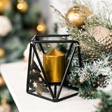 Подсвечник Елочка новогодний из металла на одну свечу - фото 238962