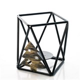 Подсвечник Елочка новогодний из металла на одну свечу - фото 238967