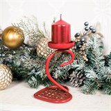 Подсвечник Сердце металлический - фото 238969