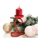 Подсвечник Сердце металлический - фото 238970