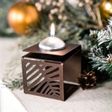 Подсвечник в стиле лофт на одну свечу - фото 239009