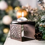 Подсвечник в стиле лофт на одну свечу - фото 239010