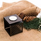 Подсвечник в стиле лофт на одну свечу - фото 239011