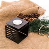 Подсвечник в стиле лофт на одну свечу - фото 239012