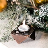 Подсвечник Звездочка для одной свечи - фото 239049