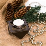 Подсвечник Звездочка для одной свечи - фото 239050