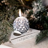 Подсвечник Лепестки металлический 730-004 для одной свечи - фото 239100