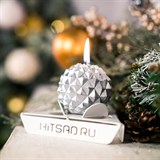 Подсвечник Лепестки металлический 730-004 для одной свечи - фото 239101