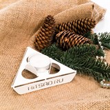 Подсвечник Лепестки металлический 730-004 для одной свечи - фото 239102