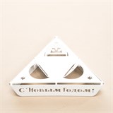 Подсвечник металлический для одной свечи - фото 239129