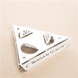 Подсвечник металлический для одной свечи - фото 239130