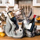 Бутылочница Заяц U09190 полистоун - фото 239157